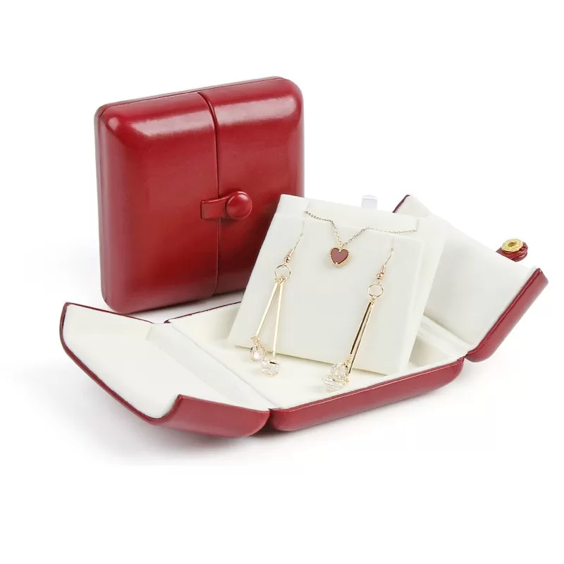 amazon prime jewelry boxes,faux leather jewelry case,silver plated trinket box,trendy jewelry boxes