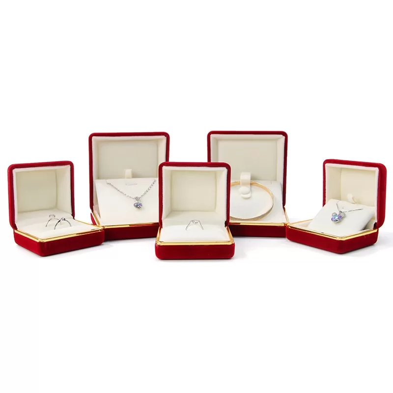 velvet jewelry box necklace, velvet case earrings, velvet bracelet box, most popular jewelry boxes
