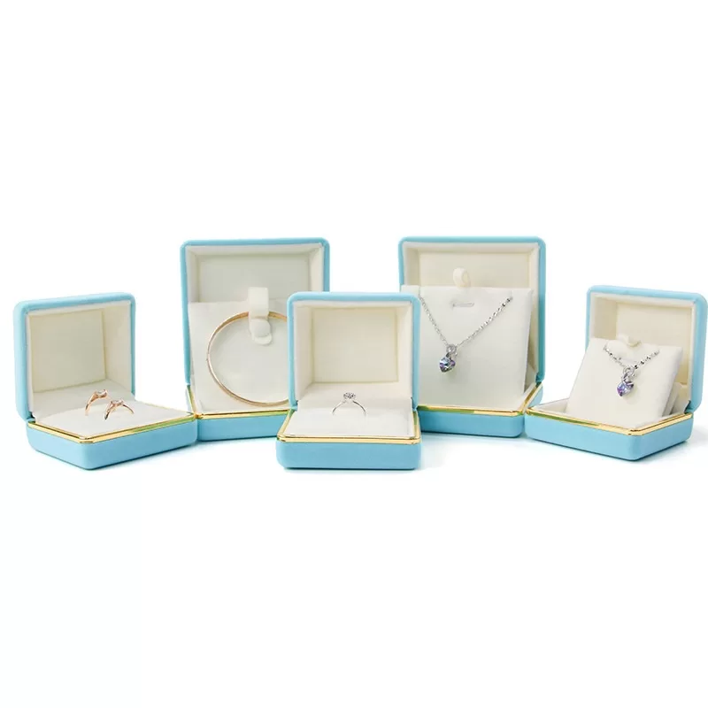velvet jewelry box necklace, velvet case earrings, velvet bracelet box, most popular jewelry boxes
