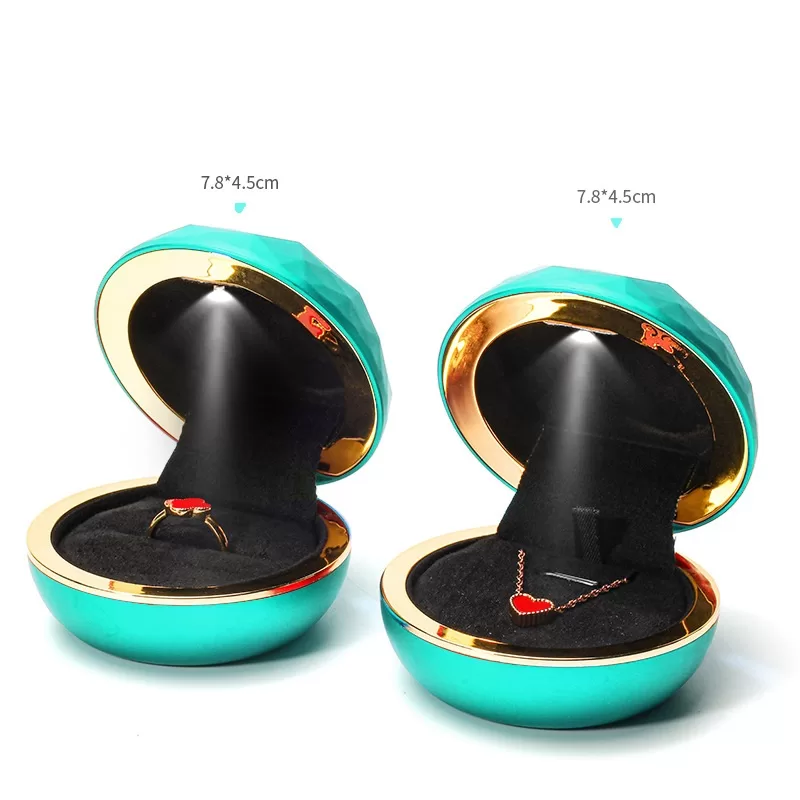 shell shaped jewellery box, shell engagement ring box, jewelry box heart shaped, lightbox earrings