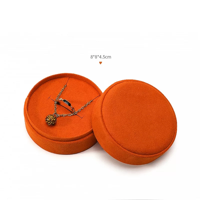 round velvet jewellery box, fine jewelry box, princess trinket box, jewellery set box online