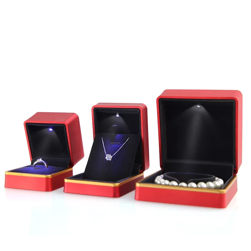 led light jewellery box, led jewelry packing, jewelry organizer box amazon, christmas gift boxes wholesale