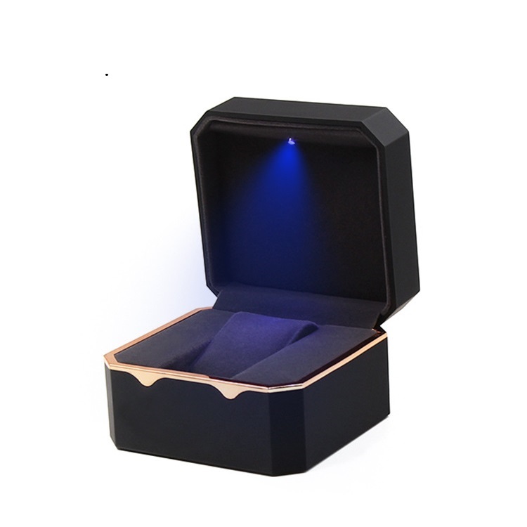 watch box with led light,the watch case,luxury watch collection box