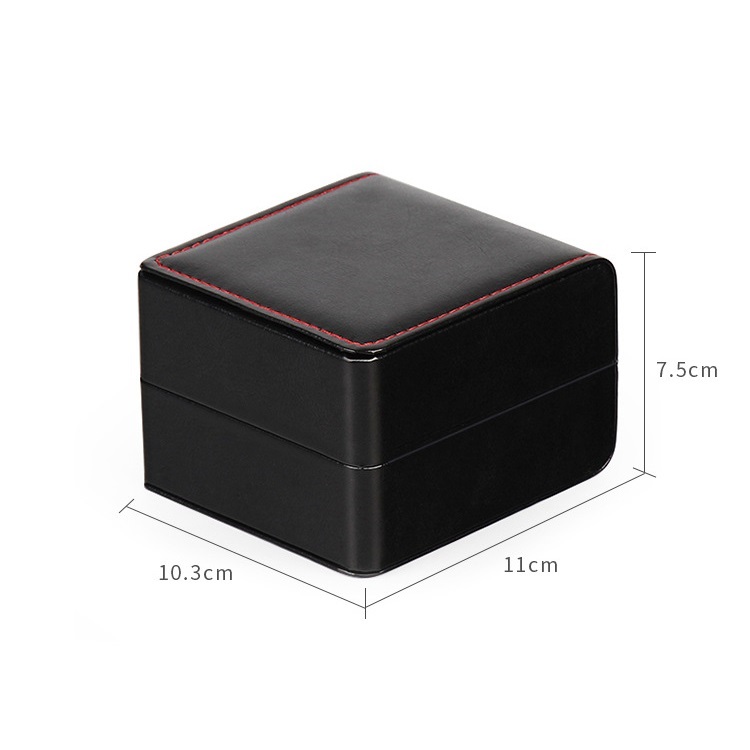 watch storage box leather, jewelry box for women's watches, handmade leather watch box
