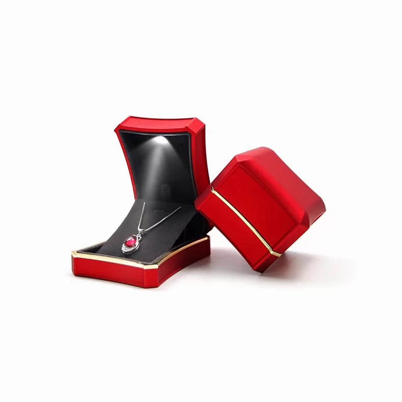 light box for ring, engagement ring case with light, led necklace box, led jewelry storage