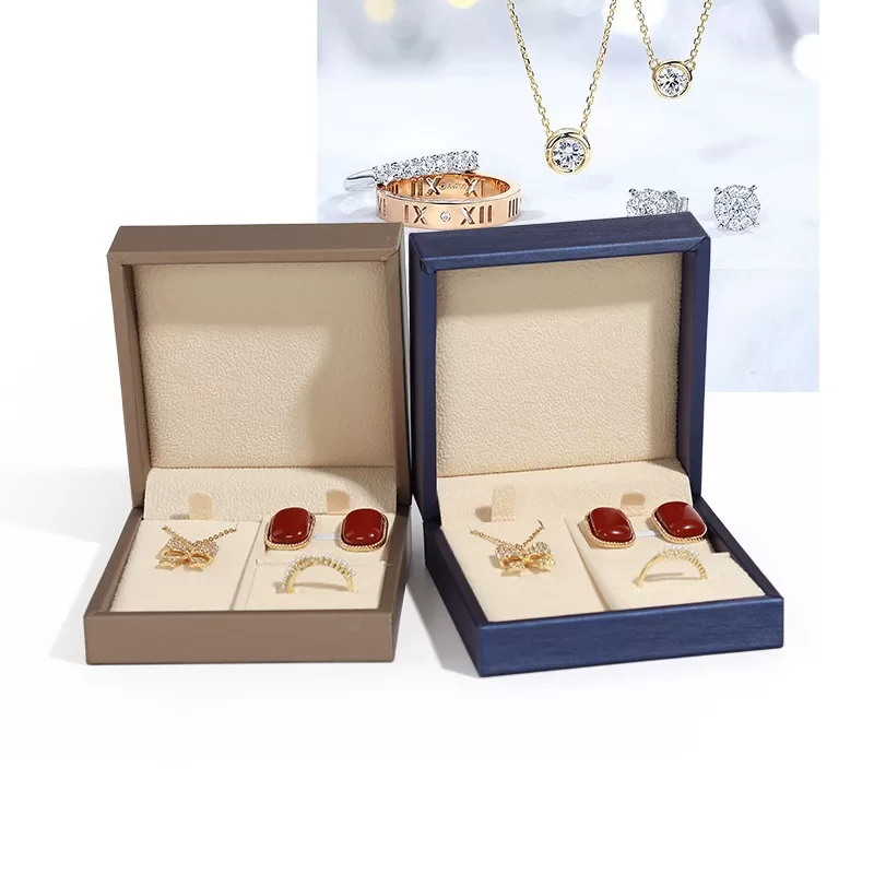 ring set box, ring earing necklace box, jewelry set packaging box