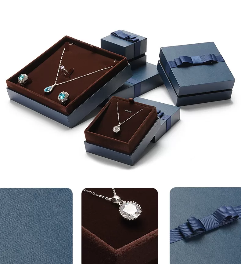 custom paper box packaging, paper container box, the custom jewelry box, cardboard necklace box