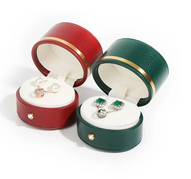 amazon prime jewelry box, small round trinket box, small leather jewelry case, cute jewelry case