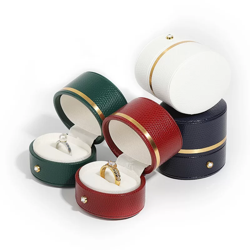 amazon prime jewelry box, small round trinket box, small leather jewelry case, cute jewelry case