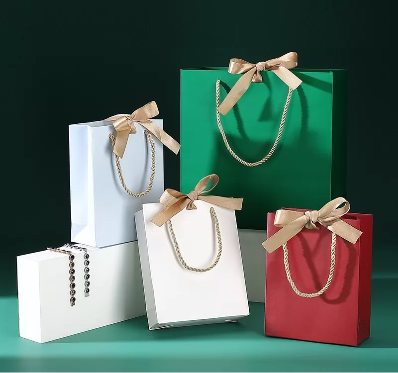 matt drawstring paper gift bags,amazon shopping bags,best paper grocery bags,reusable christmas bags