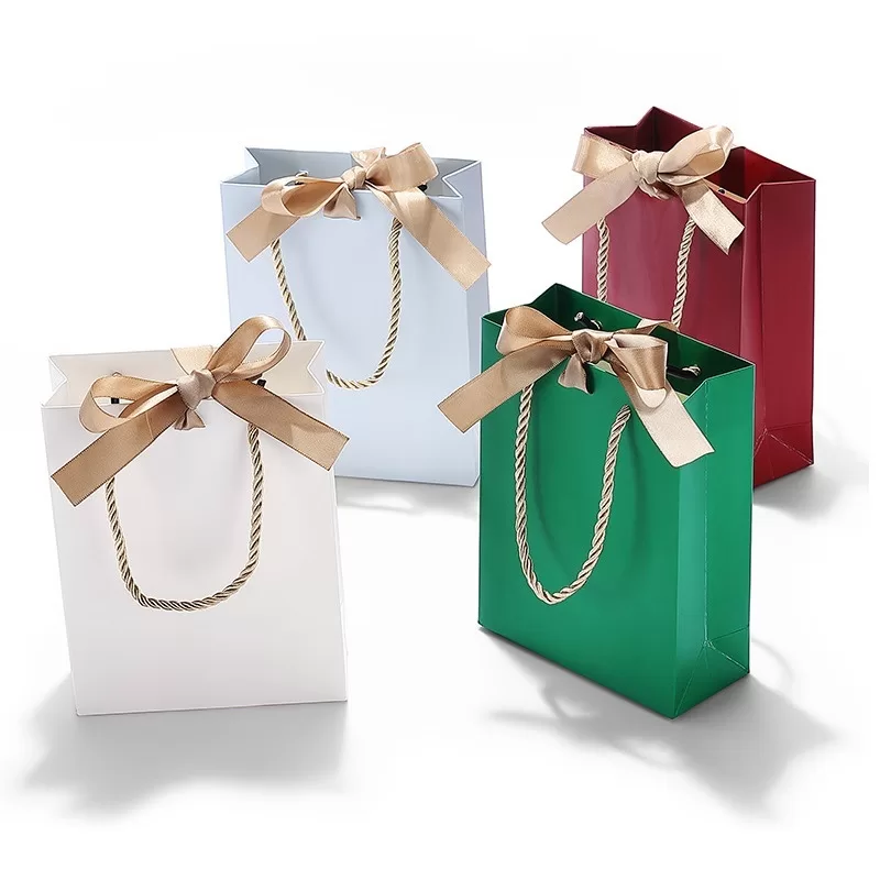 matt drawstring paper gift bags,amazon shopping bags,best paper grocery bags,reusable christmas bags