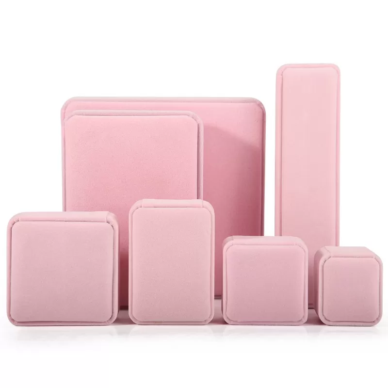 vintage velvet jewellery box,velvet necklace and earring box,wedding ring with box,jewel case packaging