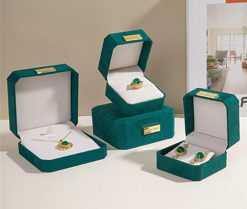 pearl necklace storage case, korean mother of pearl jewelry box, rose gold earring holder, vintage velvet box