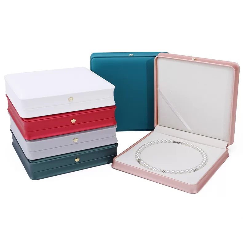 pearl necklace case,boxed jewelry sets,jewelbox supply,blue box jewelry company