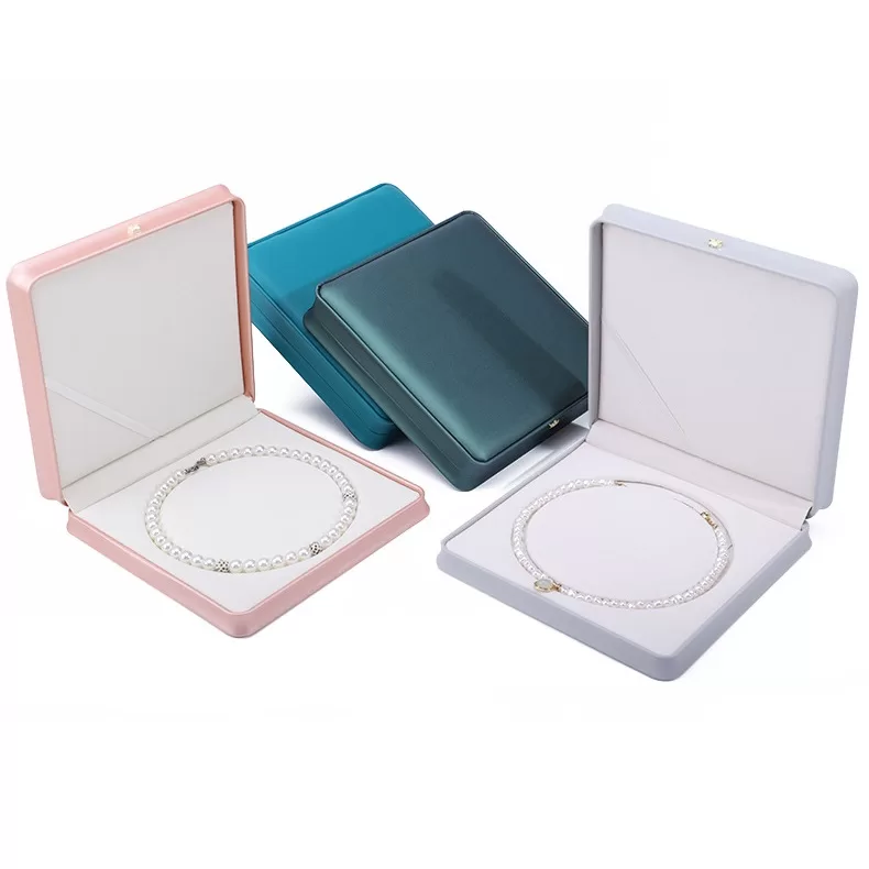 pearl necklace case,boxed jewelry sets,jewelbox supply,blue box jewelry company