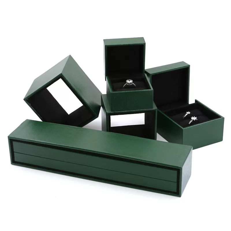 gold jewellery set box