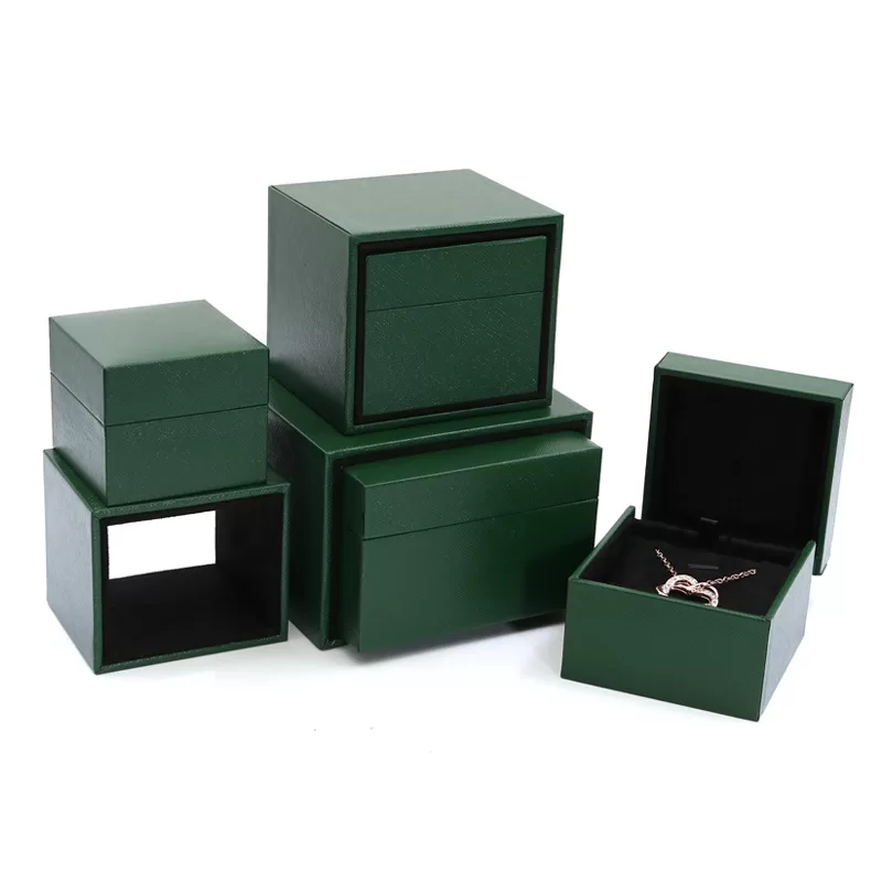gold jewellery set box