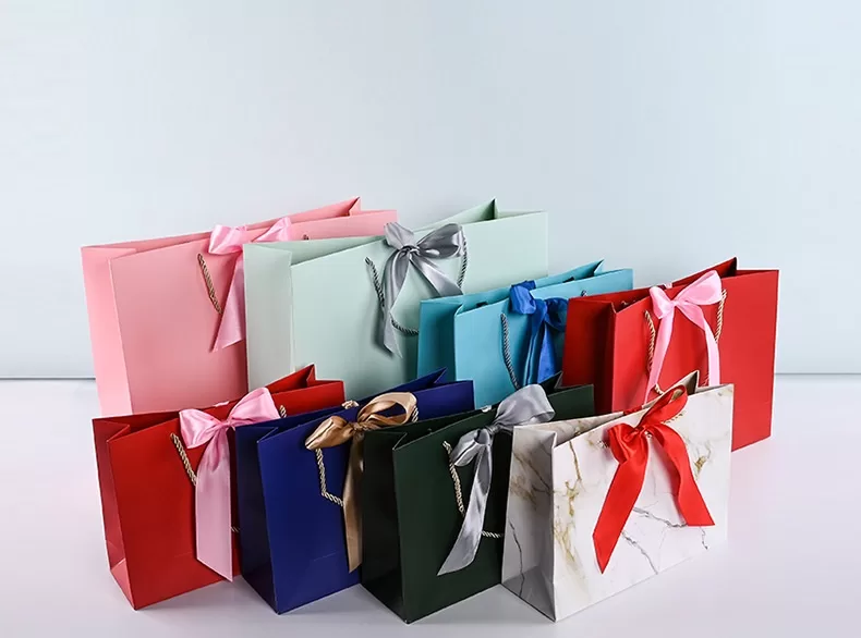 paper craft bags, paper bag company, paperbagco, recycled paper bags