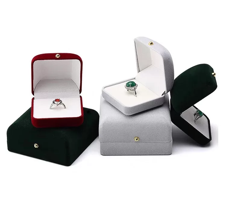 valentines gift box for her,engagement box,artificial jewellery box,plush ring box