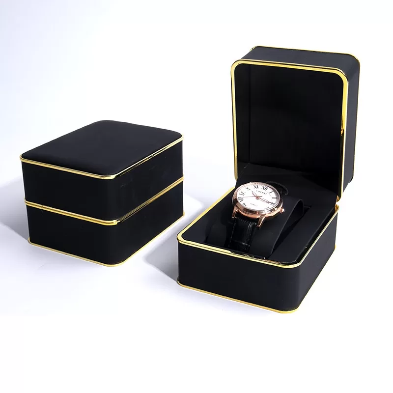 Luxury leather watch box for men,Vintage-style antique watch storage case,Executive watch case for business travelers,watch box for collectors