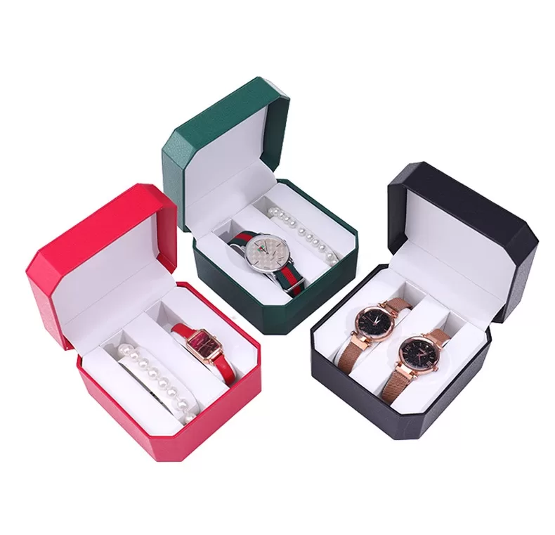 Couple watch box with compartment,Custom couple watch box,Couple watch box design ideas,watchbox global