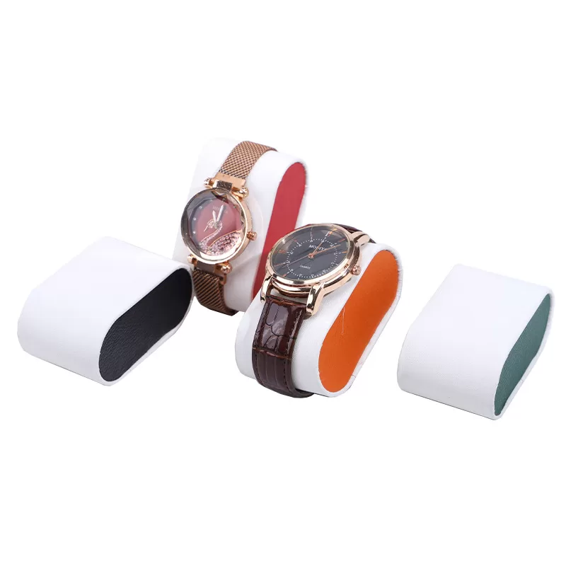 watch cushion with protective lining,watch cushion and cleaning cloth,watch display and storage pillow,watch cushion for elegant display