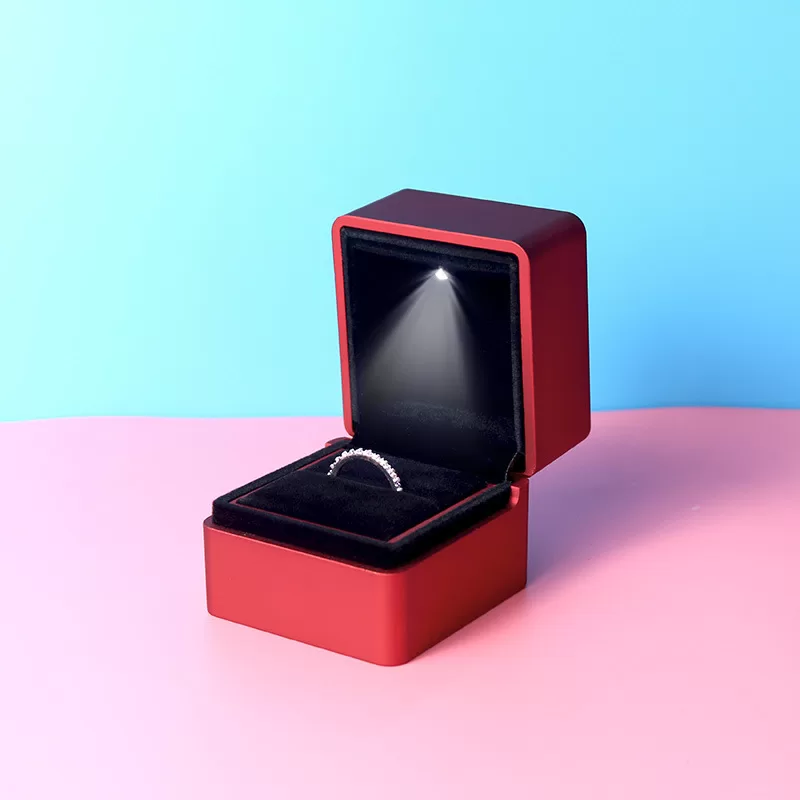 Lighted Detachable Jewelry Box,LED Illuminated Detachable Jewelry Organizer Box with Removable Trays