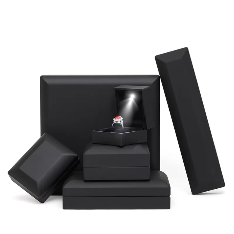 LED painted jewelry box with light,Decorative painted jewelry box with built-in lights,Artisan painted jewelry box with soft LED glow,Customizable painted jewelry box with lights