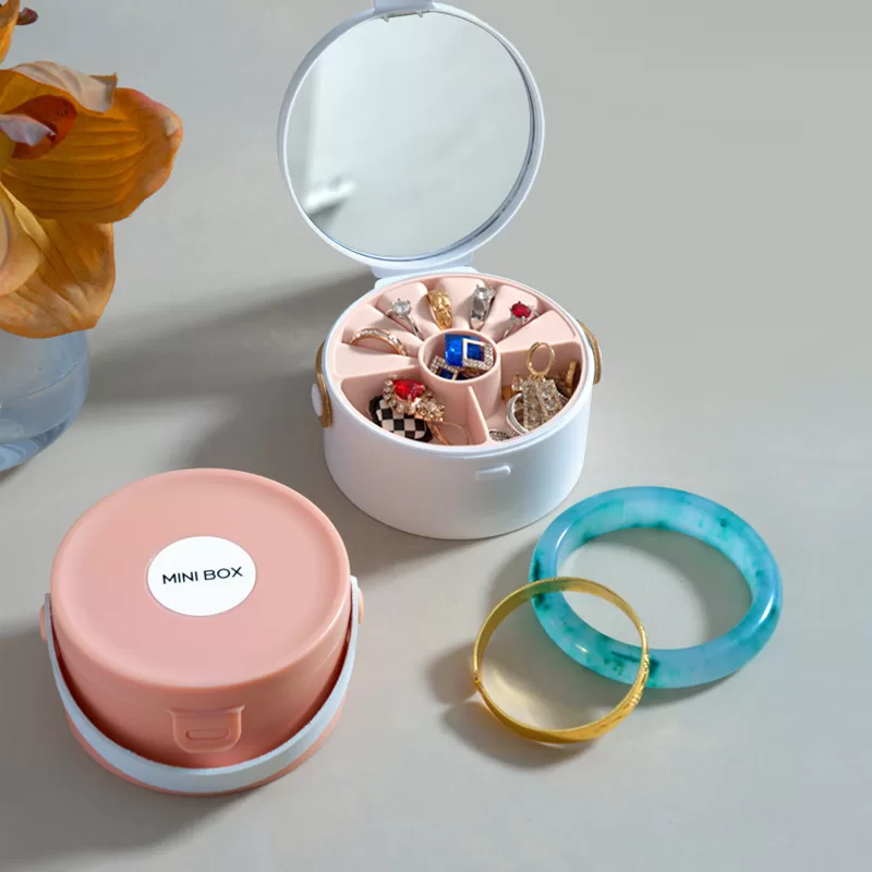 silicone jewelry box with compartments,silicone jewelry storage for daily use,luxury silicone jewelry organizer,custom silicone jewelry case