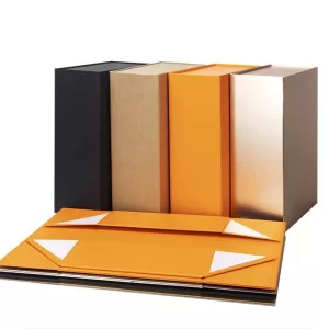 Collapsible Rigid Cardboard Gift Boxes Wholesale | Space-Saving Flat Pack | Series 001-A