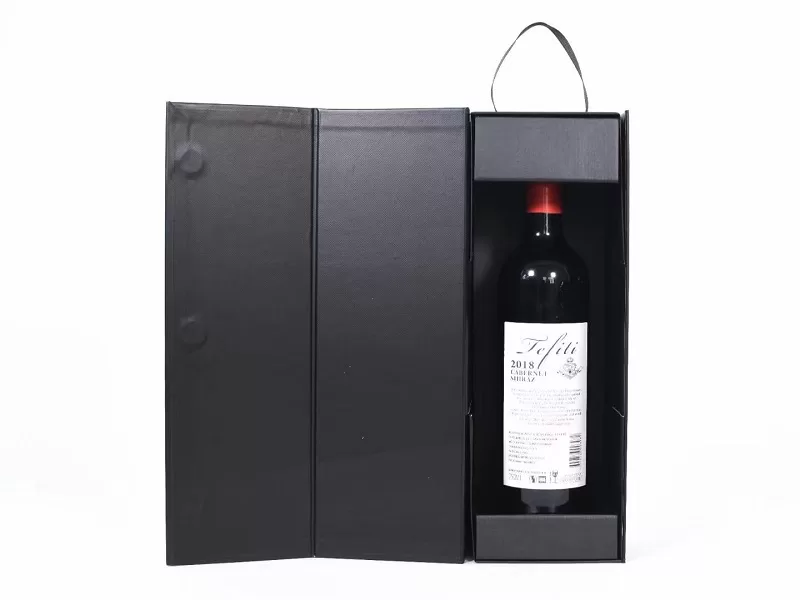 foldable gift box for wine,presentation box for wine,collapsible wine box,folding wine boxes for the new vintage