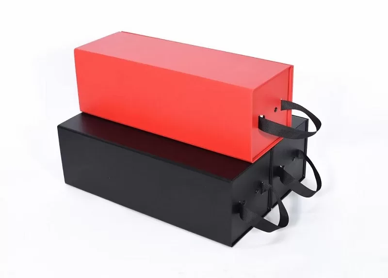 foldable gift box for wine,presentation box for wine,collapsible wine box,folding wine boxes for the new vintage