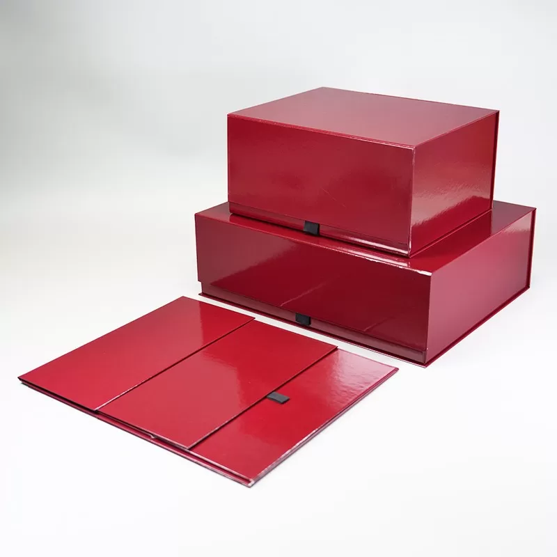 Collapsible gift boxes to save space,Space-saving gift boxes,Custom rigid folding cardboard boxes wholesale