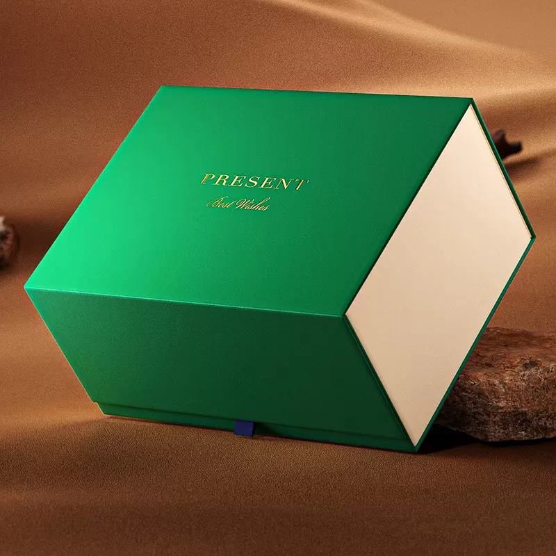 one piece folding gift box,Custom printed folding boxes with gold foil stamping,Flat-pack luxury cosmetic boxes manufacturer