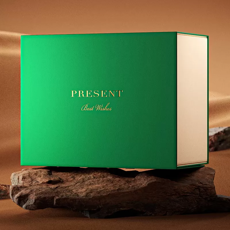 one piece folding gift box,Custom printed folding boxes with gold foil stamping,Flat-pack luxury cosmetic boxes manufacturer