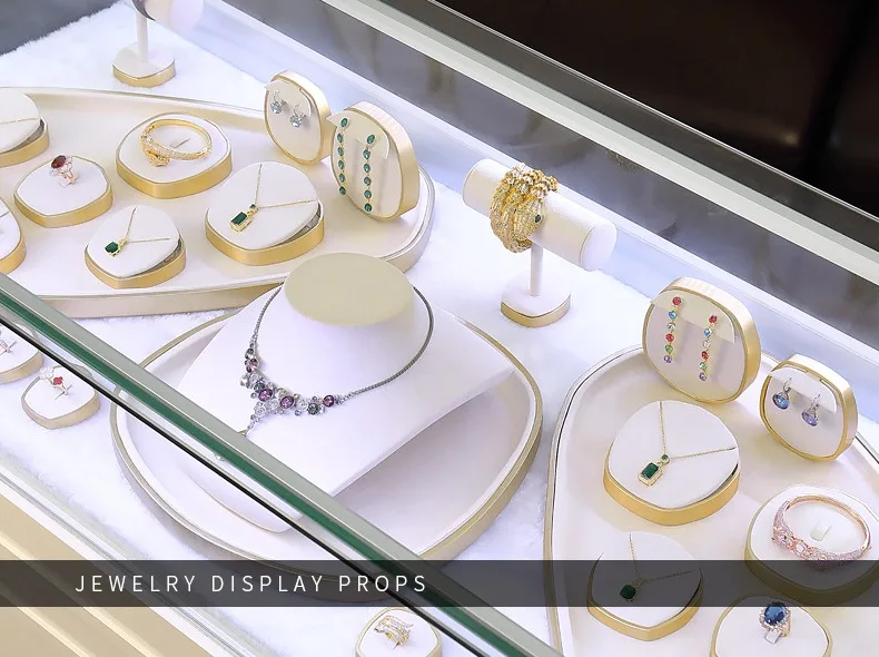 Large wood lacquer jewelry base tray with microfiber insert