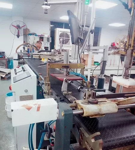 Louis Packing factory workshop view - jewelry box assembly