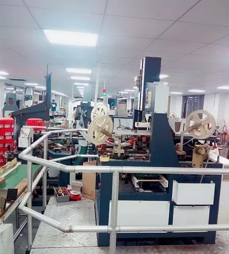 Automatic printing machine in Louis Packing jewelry box factory China